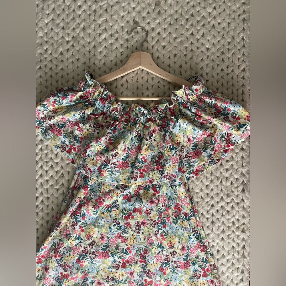 Off shoulders floral sundress - Picture 3 of 4